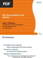 ZFS: The Last Word in File Systems