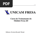 Unicam Módulo Fresa 2D