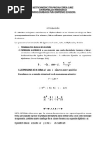 Terminología Algebraica