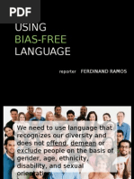 Bias-Free Language