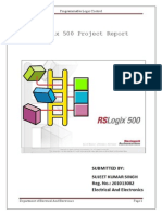 Programmable Logic Control: Department of Electrical and Electronics