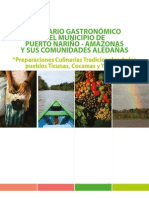 Recetario Gastronómico Del Municipio de Puerto Nariño y Sus Comunidades Aledañas