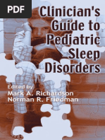 Clinicians To Pediatric Sleep Disorders 2007