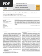 Catalysis Communications: Ryan M. West, Mark H. Tucker, Drew J. Braden, James A. Dumesic