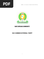 EAC CET Tariff Handbook