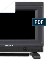 Sony PVM-741 Oled Manual