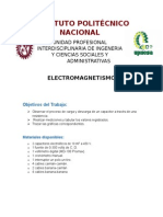 Carga y Descarga de Un Capacitor