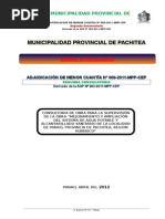 Bases Integradas Amc #009-2011 - 2da Convocatoria