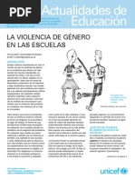 La Violencia de Género en Las Escuelas