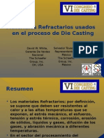 Materiales Refractarios Usados en El Proceso de Die Casting