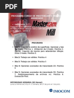 Programa Mastercam Avanzado