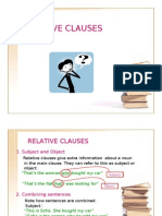 Relative Clauses