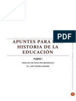 Libro de Historia de La Educación - 1