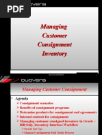 Consignment Order Process