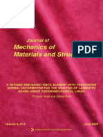 Mechanics of Materials and Structures