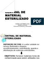 Aula de Central de Material de Esterilização - CME