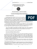 Tizziani - Comentario A La Apología de Ramón Sibiuda