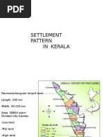 Evolution of Settlement Pattern in Kerala