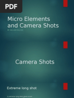 Micro Elements and Camera Shots