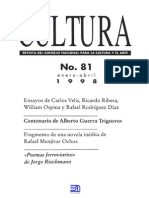 Revista Cultura 81