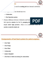 Fuel Supply System in Petrol Engines