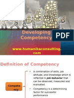 Developing Competency