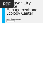 Bayawan City Waste Management and Ecology Center Report