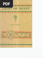 Light of Egypt 1927 de AMORC