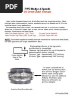 06 70 RWD 4 Speeds Dodge Jeep OD Direct Clutch Changes PDF