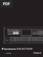 Fantom G6, Fantom G7, Fantom G8 (Guia Rapida) PDF