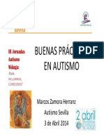 Marcos Zamora - Buenas Practicas en Autismo