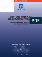 ALLOY 7150-T7751 PLATE AND 7150-T77511 EXTRUSIONS: Alcoa Mill Products