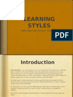 Learning Styles