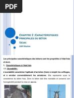 Chapitre 2 Caracteristiques Du Beton PDF