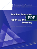 Teacher Education Through Distance Learning