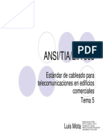 ANSI - TIA - EIA 568 Cableado para Telecomunicaciones en Edificios Comerciales