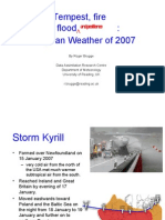 AMS Meeting European Weather 2007