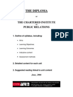 CIPR Diploma Syllabus 2006a