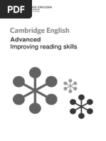 Handout - Cambridge English Advanced Improving Reading Skills V2