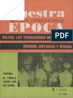 Revista Internacional - Nuestra Epoca N°3 - Marzo 1965