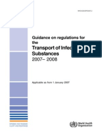 Transport of Infectious Substances