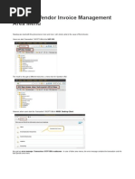 Opentext Vendor Invoice Management Area Menu