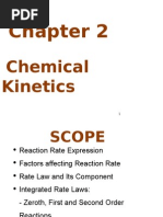 Chapter 2 Chemical Kinetics