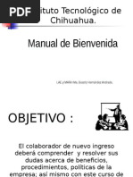 Manual Bienvenida Empresa X