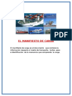 El Manifiesto de Carga (ECUADOR)