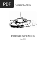 Tank Commander Tactical Pocket Handbook