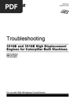 CAT 3516 B and 3516 B High Displacement Engines - Troubleshooting - CATERPILLAR