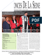 Edition Du Lundi 6 Mars 2014