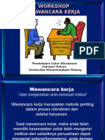 Wawancara Kerja