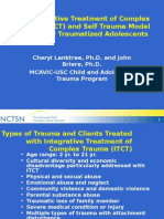 Integrative Treatment of Complex Trauma (Itct) - Cheryl Lanktree and John Briere